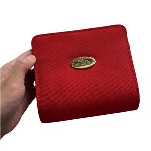 Christian Dior Red Clutch